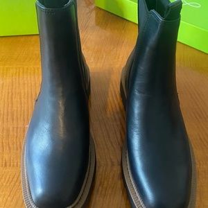 BRAND NEW IN ORIGINAL BOX SAM EDELMAN BLACK LAGUNA ANKLE BOOTS - SIZE 7